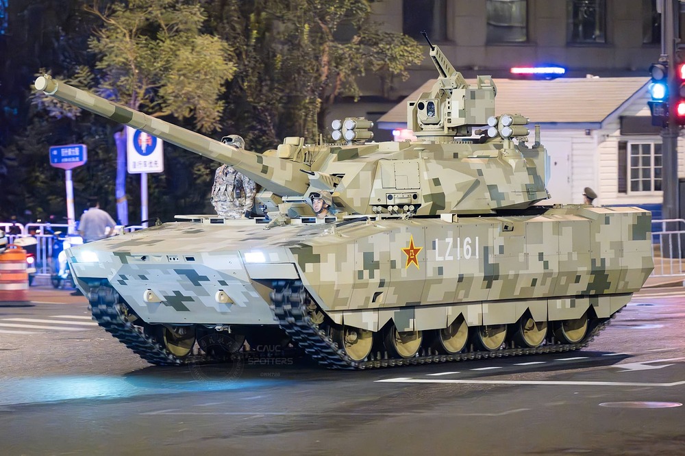 ZTZ-100 Main Battle Tank on parade
